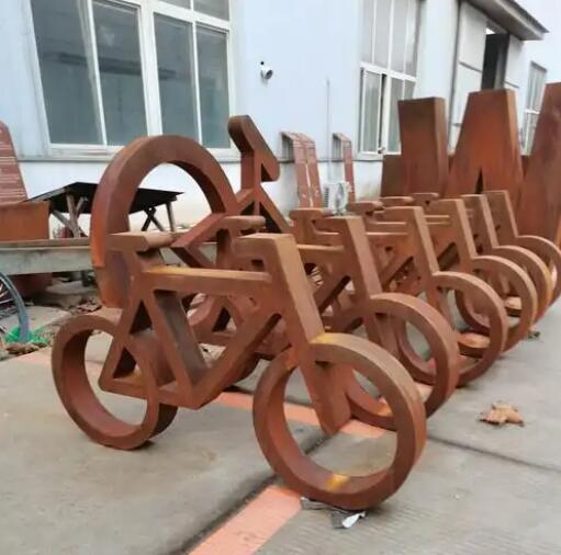 沿河耐候钢板造型